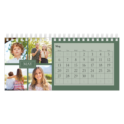 Example of page 5, Custom Desk Calendars, option 2