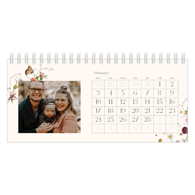 Example of page 2, Custom Desk Calendars, option 22