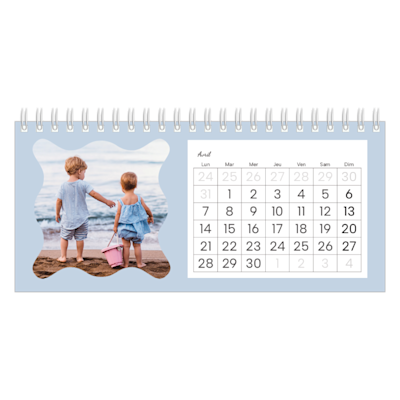 Exemple de page 4, Calendriers de bureau personnalisés, option 9