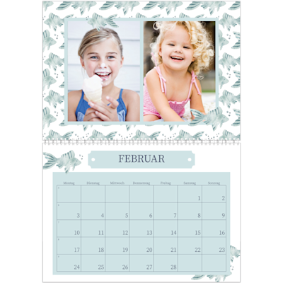 Beispiel für Seite 2, Wandkalender 2026, Option 24