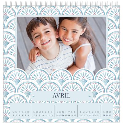 Exemple de page 4, Calendriers de bureau personnalisés, option 24