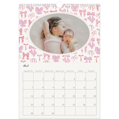 Exemplo de página 4, Calendários de parede, opção 16