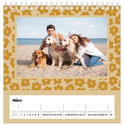 Beispiel für Seite 3, Tischkalender 2025, Option 16