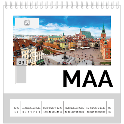 Voorbeeld van pagina 3, Bureaukalenders 2026, optie 7