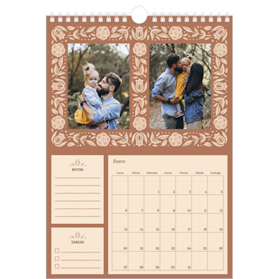 Ejemplo de página 1, Calendarios de pared personalizados, opción 20