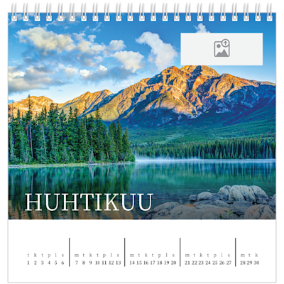 Esimerkki sivusta 4, Pöytäkalenterit omalla painatuksella, vaihtoehto 3