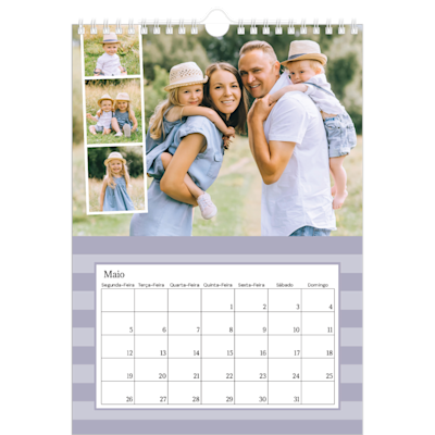 Exemplo de página 5, Calendários de parede, opção 13