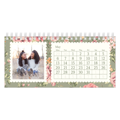 Example of page 5, Custom Desk Calendars, option 9