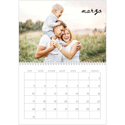 Esempio di pagina 3, Calendari da parete, opzione 9