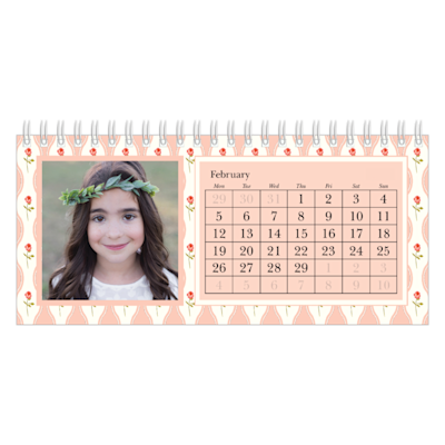Example of page 2, Custom Desk Calendars, option 18