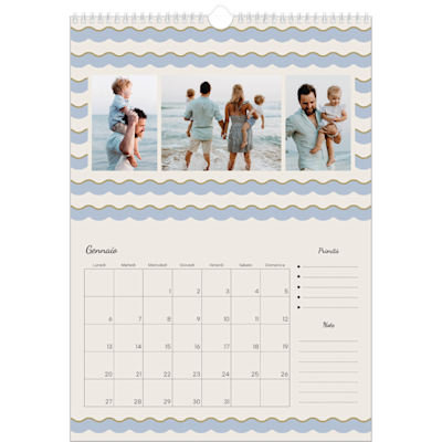 Esempio di pagina 1, Calendari da parete, opzione 17