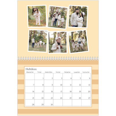 Esimerkki sivusta 4, Kiiltävät valokuvakalenterit, vaihtoehto 20