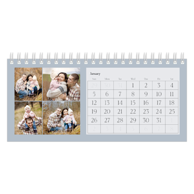 Example of page 1, Desk Calendars, option 14