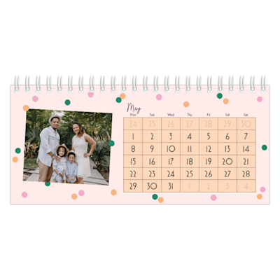 Example of page 5, Custom Desk Calendars, option 5