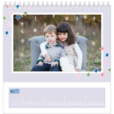 Ejemplo de página 5, Calendarios de mesa personalizados, opción 22