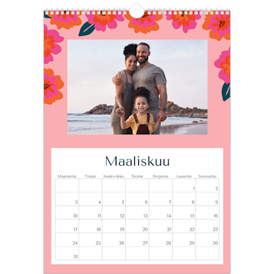Esimerkki sivusta 3, Seinäkalenterit, vaihtoehto 8