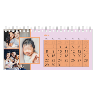 Example of page 5, Custom Desk Calendars, option 17