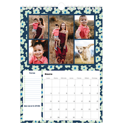 Ejemplo de página 1, Calendarios de pared personalizados, opción 18