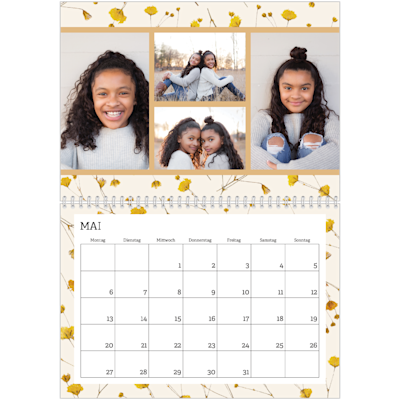 Beispiel für Seite 5, Wandkalender 2026, Option 11