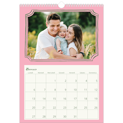 Esempio di pagina 1, Calendari da parete, opzione 14
