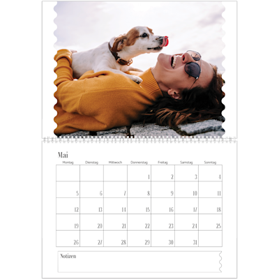Beispiel für Seite 5, Wandkalender 2026, Option 18