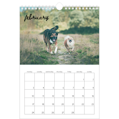 Example of page 2, Wall Calendars, option 6