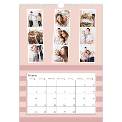 Beispiel für Seite 2, Wandkalender 2026, Option 17