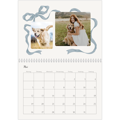 Beispiel für Seite 5, Wandkalender 2026, Option 24
