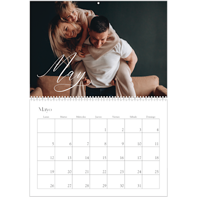 Ejemplo de página 5, Calendarios de pared, opción 6