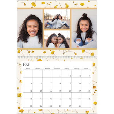 Beispiel für Seite 5, Wandkalender 2026, Option 6