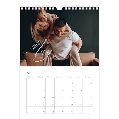 Beispiel für Seite 5, Wandkalender 2026, Option 7