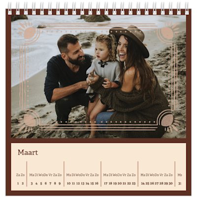Voorbeeld van pagina 3, Bureaukalenders 2025, optie 16