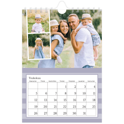 Esimerkki sivusta 5, Seinäkalenterit, vaihtoehto 6