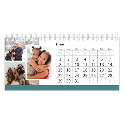 Ejemplo de página 1, Calendarios de escritorio personalizados, opción 11