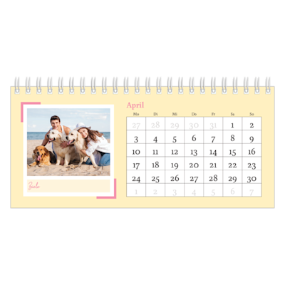 Beispiel für Seite 4, Tischkalender 2025, Option 11