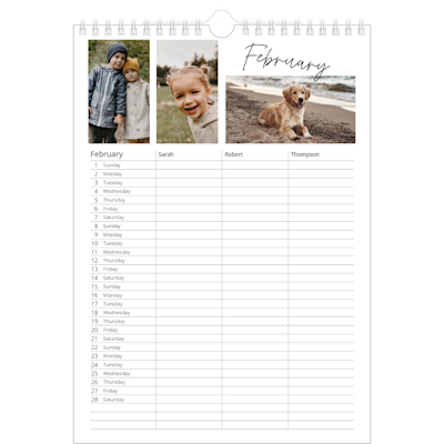 Example of page 2, Life story, option 17