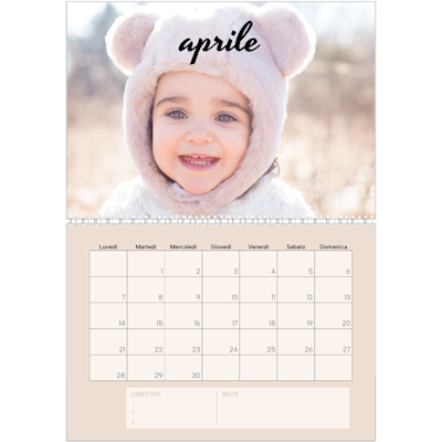 Esempio di pagina 4, Calendari da parete, opzione 10