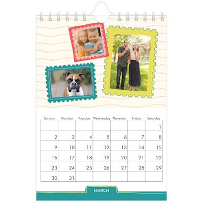 Example of page 3, Wall Calendars, option 8