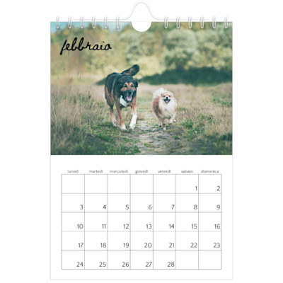 Esempio di pagina 2, Calendari da parete, opzione 3