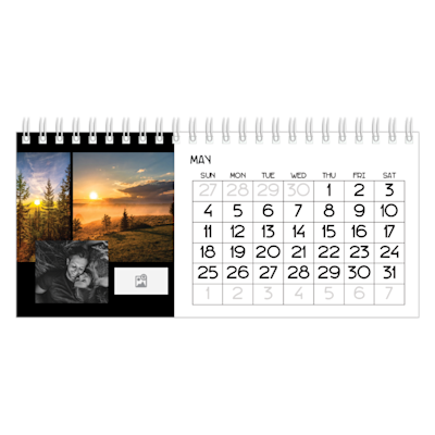 Example of page 5, Desk Calendars, option 16