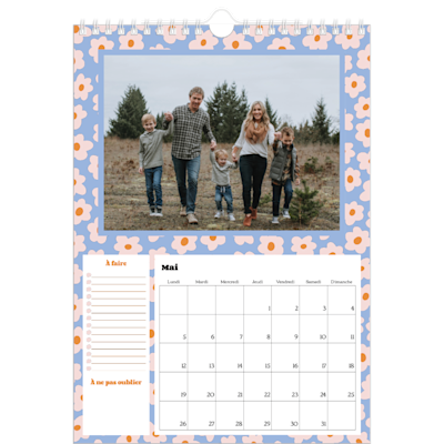 Exemple de page 5, Calendriers muraux, option 21