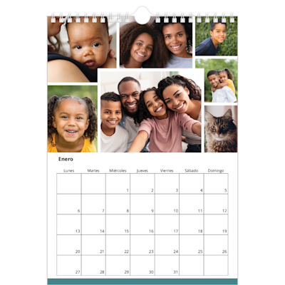 Ejemplo de página 1, Calendarios de pared personalizados, opción 17