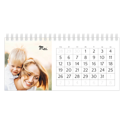 Beispiel für Seite 5, Tischkalender 2026, Option 8