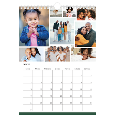 Ejemplo de página 3, Calendarios de pared personalizados, opción 17
