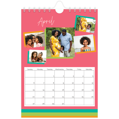 Example of page 4, Wall Calendars, option 11