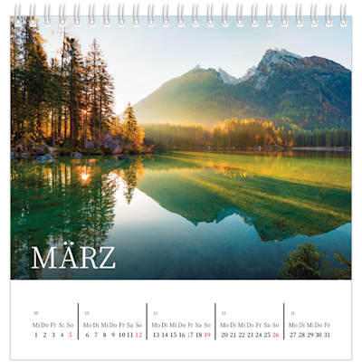 Beispiel für Seite 3, Tischkalender 2025, Option 5