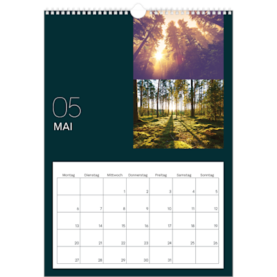 Beispiel für Seite 5, Wandkalender 2026, Option 11