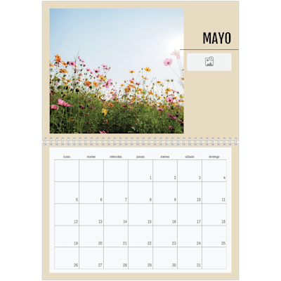 Ejemplo de página 5, Calendarios de pared, opción 15