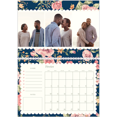 Exemple de page 2, Calendrier mural, option 11