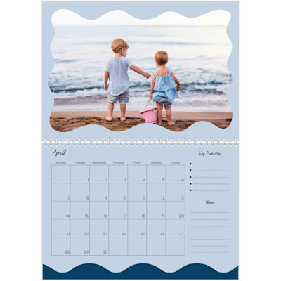 Example of page 4, Custom Wall Calendars, option 17